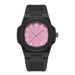 Wholesale Fashion Octagon Silicone Black Quartz Watch for Men and Women With No Logo Reloj Para Hombre Mujer Wristwatches - Image 2