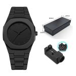 No logo Fashion Men's Wristwatch Quartz Watch for Men Gift Set Wholesale Watches Tools with Box Set Custom Wrist Watches Set - Image 2